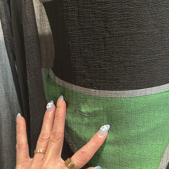 Nwt Pretty little thing Sheer Black Cover-Up - Picture 2 of 4